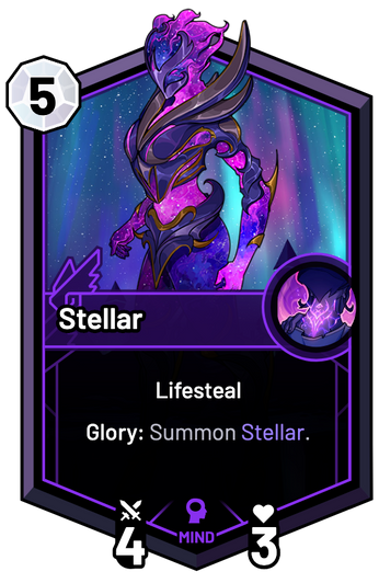 Stellar - Glory: Summon Stellar.