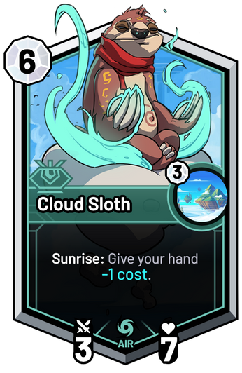 Cloud Sloth - Sunrise: Give your hand -1c.