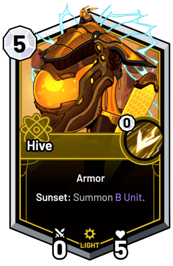 Hive - Sunset: Summon B Unit.