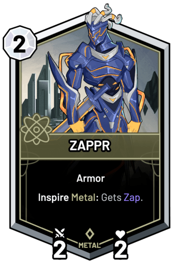 ZAPPR - Inspire Metal: Gets Zap.