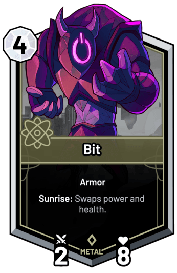 Bit - Sunrise: Swaps power and health.