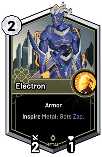 Electron - Inspire Metal: Gets Zap.