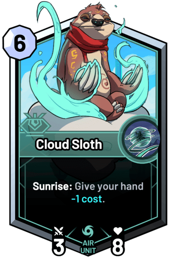 Cloud Sloth - Sunrise: Give your hand -1c.