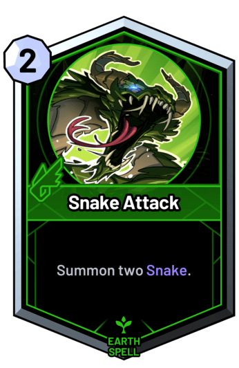 Snake Attack - Summon two Snake.