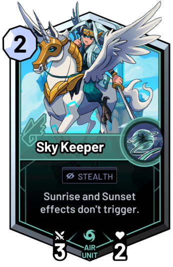 Sky Keeper - Sunrise and Sunset effects don't trigger.