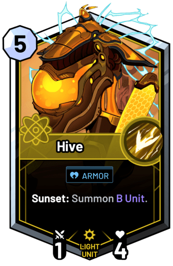 Hive - Sunset: Summon B Unit.