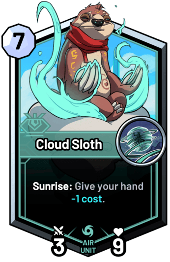 Cloud Sloth - Sunrise: Give your hand -1c.