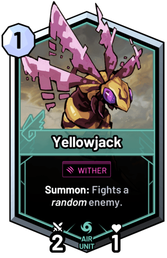 Yellowjack - Summon: Fights a random enemy.